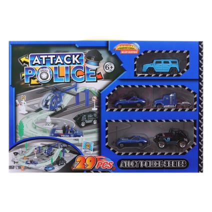 Set de carros de policía MODEL CAR