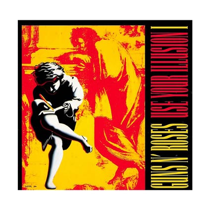 Guns N Roses Use Your Illusion I Geffen Records Disco de Vinilo 