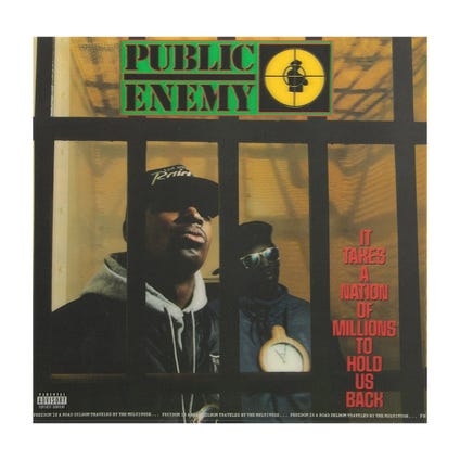 Def Jam Recordings Public Enemy It Takes A Nation Of Millions To Hold Us Back
