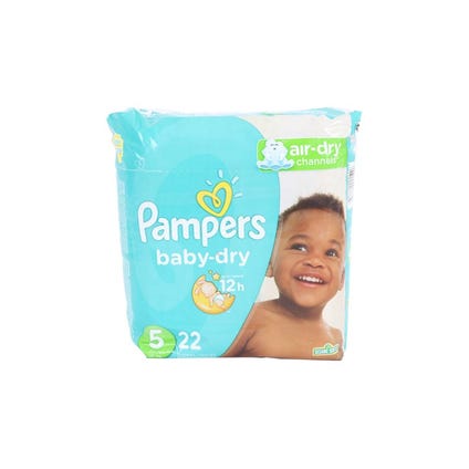 Pañales Baby Dry Talla 5 Pampers