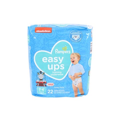 Easy Ups Talla 3-4  Pampers 