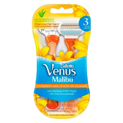 Set de prestobarbas Malibu Venus