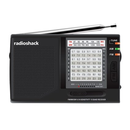 RadioShack Radio receptor de 10 bandas